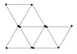 Degtukai - trys trikampiai